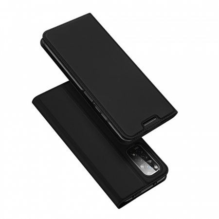 Xiaomi Redmi Note 11 / 11S - Husa Xiaomi Redmi Note 11 / 11S, Dux Ducis Skin Pro Flip Book, Negru