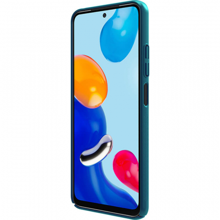 Husa Xiaomi Redmi Note 11 / 11S, Nillkin Super Frosted Shield, Blue [1]