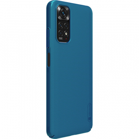 Husa Xiaomi Redmi Note 11 / 11S, Nillkin Super Frosted Shield, Blue [4]