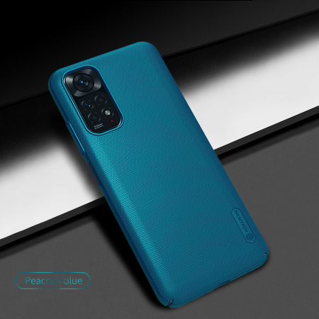 Husa Xiaomi Redmi Note 11 / 11S, Nillkin Super Frosted Shield, Blue [3]
