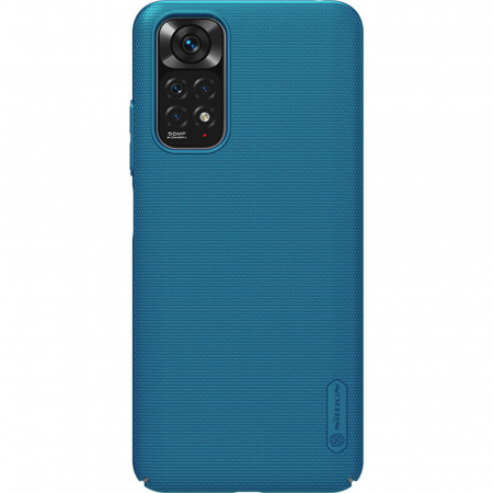 Xiaomi Redmi Note 11 / 11S - Husa Xiaomi Redmi Note 11 / 11S, Nillkin Super Frosted Shield, Blue