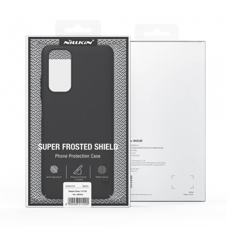 Husa Xiaomi Redmi Note 11 / 11S, Nillkin Super Frosted Shield, Blue [6]