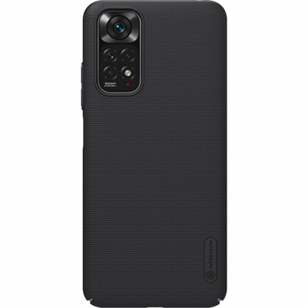 Xiaomi Redmi Note 11 / 11S - Husa Xiaomi Redmi Note 11 / 11S, Nillkin Super Frosted Shield, Negru