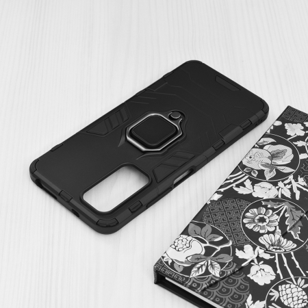 Husa Xiaomi Redmi Note 11 / 11S, Techsuit Shield Ring, Negru [4]