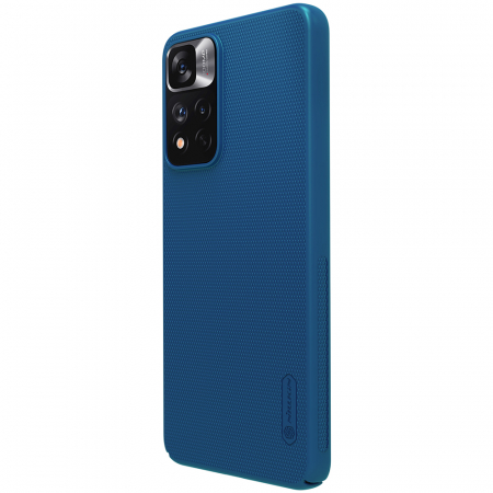 Husa Xiaomi Redmi Note 11 Pro+ 5G, Nillkin Super Frosted Shield, Blue [5]