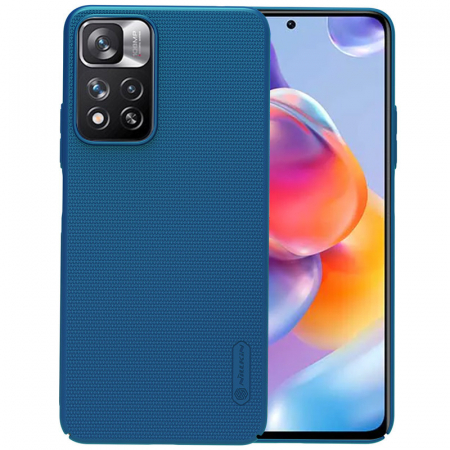 Xiaomi Redmi Note 11 Pro+ 5G - Husa Xiaomi Redmi Note 11 Pro+ 5G, Nillkin Super Frosted Shield, Blue