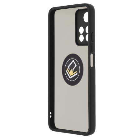 Husa Xiaomi Redmi Note 11 Pro+ 5G cu inel suport stand magnetic, Negru [3]