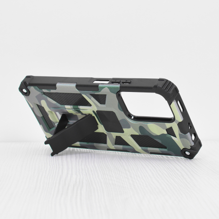 Husa Xiaomi Redmi Note 11 Pro+ 5G, Techsuit Blazor, Camo Lime [1]