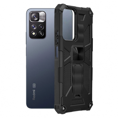 Xiaomi Redmi Note 11 Pro+ 5G - Husa Xiaomi Redmi Note 11 Pro+ 5G, Techsuit Blazor, Negru