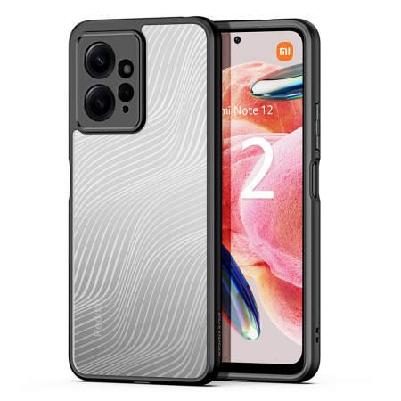Xiaomi Redmi Note 12 4G - Husa Xiaomi Redmi Note 12 4G, Dux Ducis Aimo Series, Negru