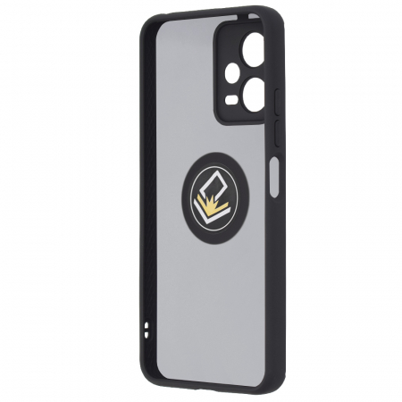 Husa Xiaomi Redmi Note 12 5G cu inel suport stand magnetic, Negru [7]