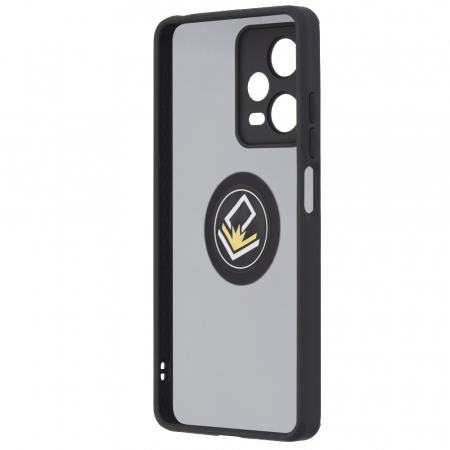 Husa Xiaomi Redmi Note 12 Pro cu inel suport stand magnetic, Negru [7]