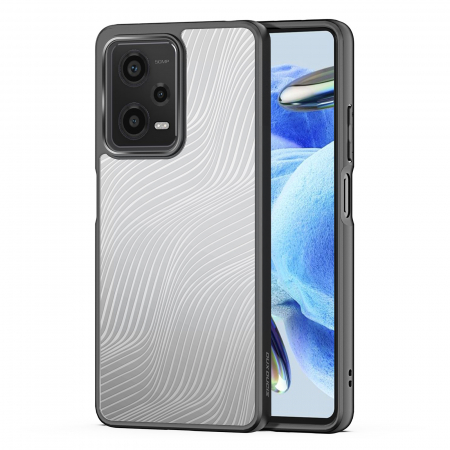 Xiaomi Redmi Note 12 Pro - Husa Xiaomi Redmi Note 12 Pro, Dux Ducis Aimo Series, Negru