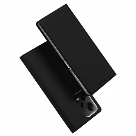 Xiaomi Redmi Note 12 Pro - Husa Xiaomi Redmi Note 12 Pro, Dux Ducis Skin Pro Flip Book, Negru