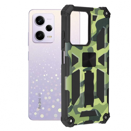 Xiaomi Redmi Note 12 Pro - Husa Xiaomi Redmi Note 12 Pro, Techsuit Blazor, Camo Lime