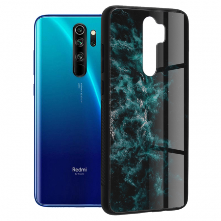 Xiaomi Redmi Note 8 Pro - Husa Xiaomi Redmi Note 8 Pro, Glaze Series, Blue Nebula