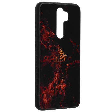 Husa Xiaomi Redmi Note 8 Pro, Glaze Series, Red Nebula [1]