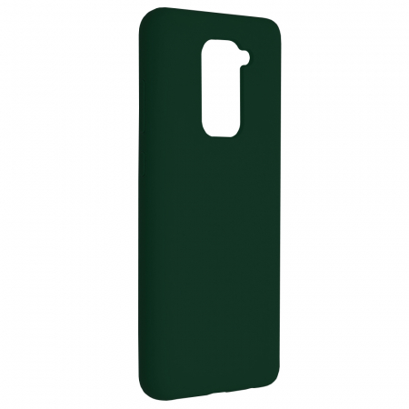 Husa Xiaomi Redmi Note 9, Soft Edge Silicone, Dark Green [1]