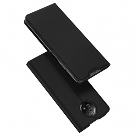 Xiaomi Redmi Note 9T - Husa Xiaomi Redmi Note 9T, Dux Ducis Skin Pro Flip Book, Negru
