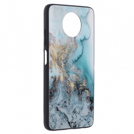 Husa Xiaomi Redmi Note 9T, Glaze Series, Blue Ocean [2]