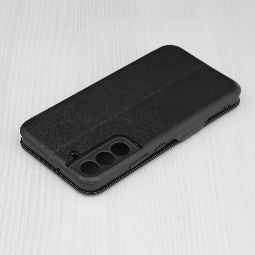 Custodia Portafoglio TORU Per Samsung S22 Plus – Magnetica, Sottile, Con Porta Carte Nascosto, Antiurto Nera