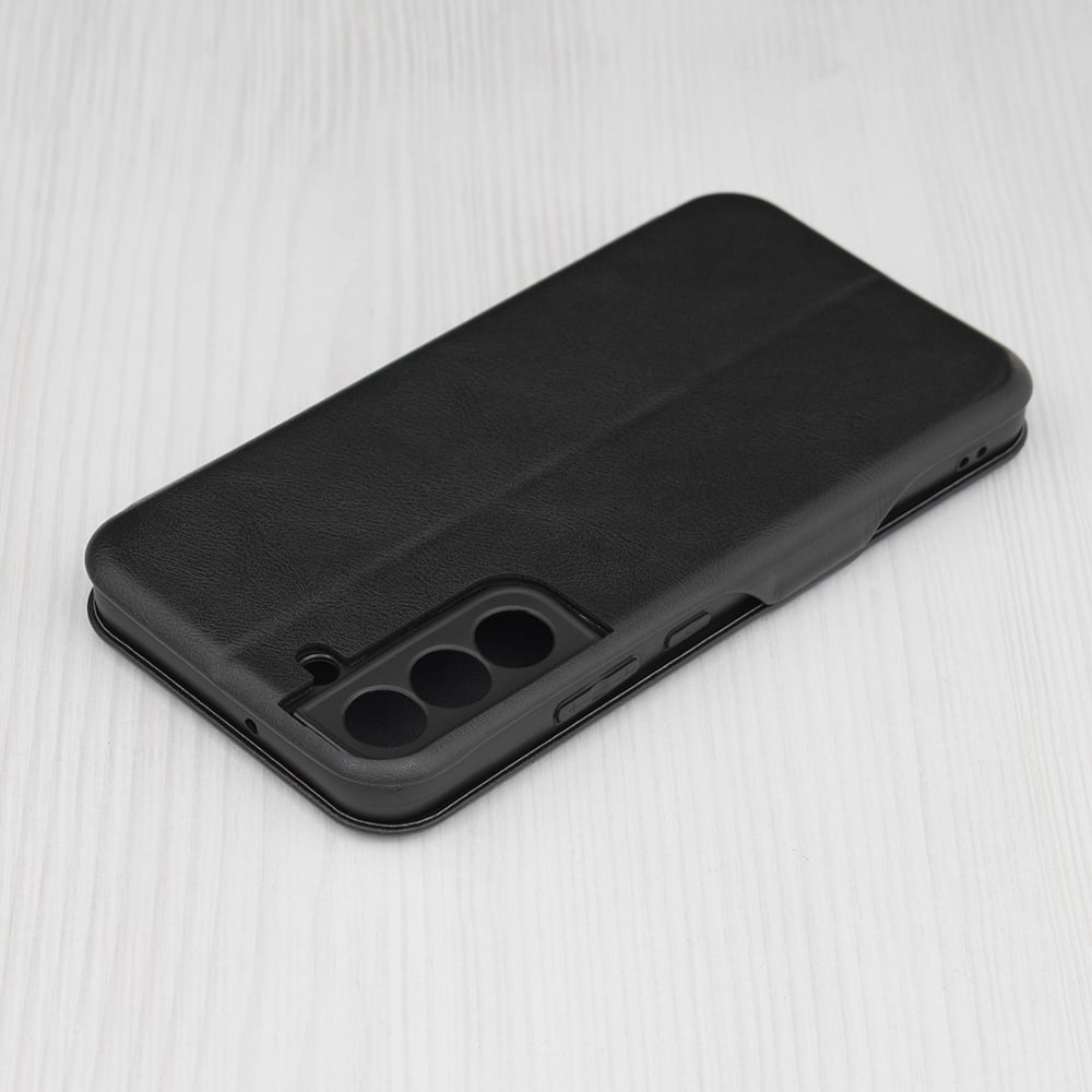 Custodia Portafoglio TORU Per Samsung S22 Plus – Magnetica, Sottile, Con Porta Carte Nascosto, Antiurto Nera