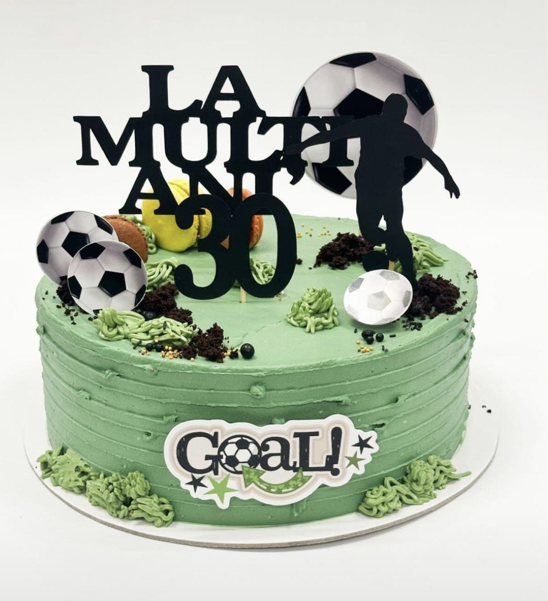 Torturi cu tematică fotbal: povestea începe cu o minge… și se termină cu un “WOOOW!”