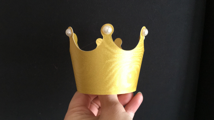 Ornamet tort sub formă de coroana de prințesă [2]
