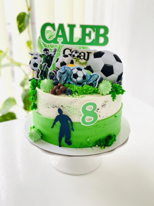 Topper frontal cu silueta de fotbalist [11]