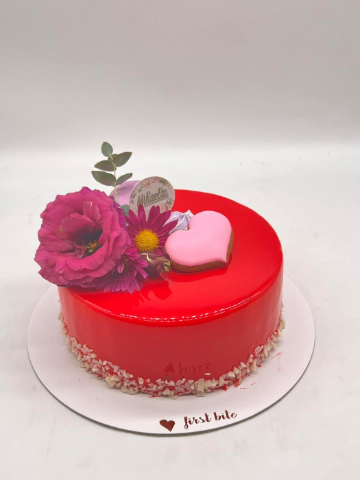 Topper tort cerc crem cu Mihaela [2]