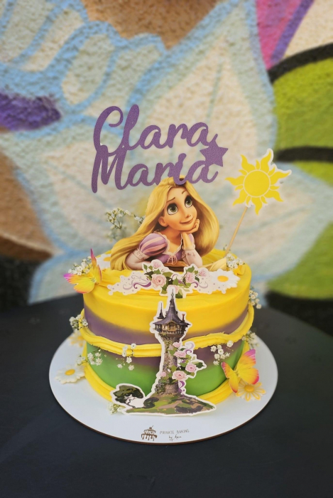 Suita toppere tort cu Rapunzel [6]