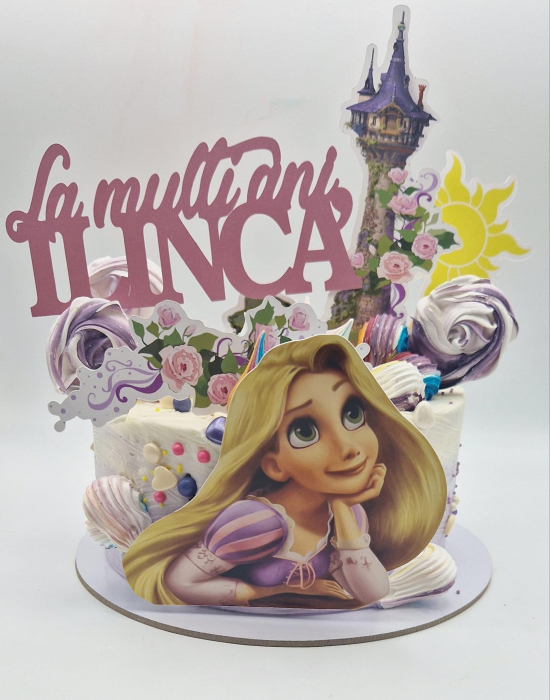 Suita toppere tort cu Rapunzel [11]