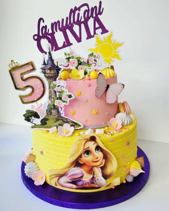 Suita toppere tort cu Rapunzel [7]