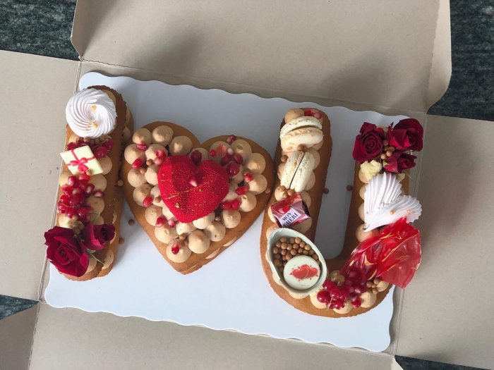 Sablon tort I love you [4]