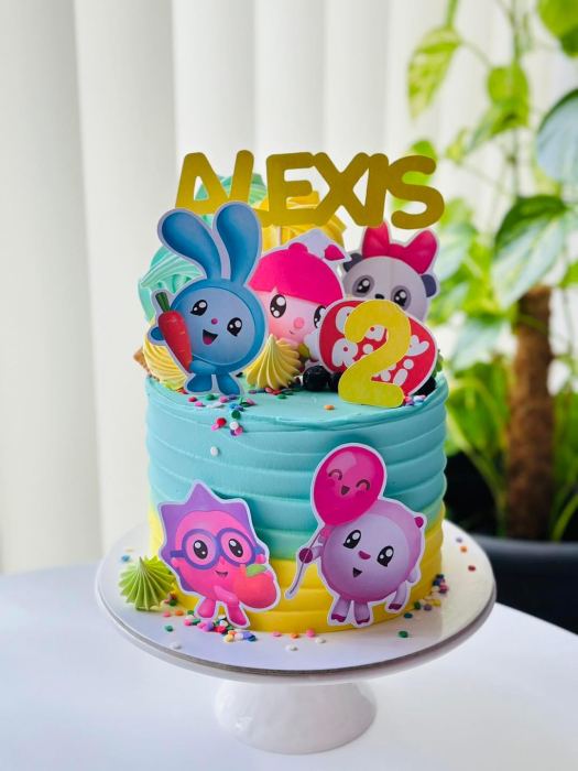 Toppere tort personalizat cu Baby Riki [13]