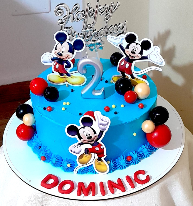 Suita de toppere de tort din carton cu Mickey [3]