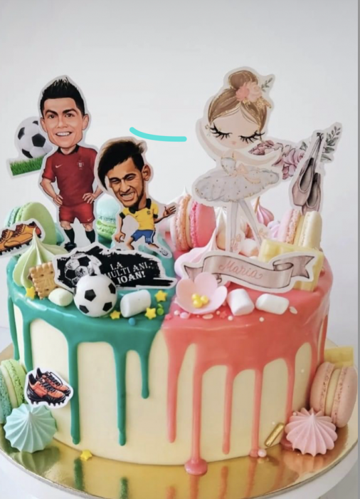 Toppere din carton cu balerina [2]