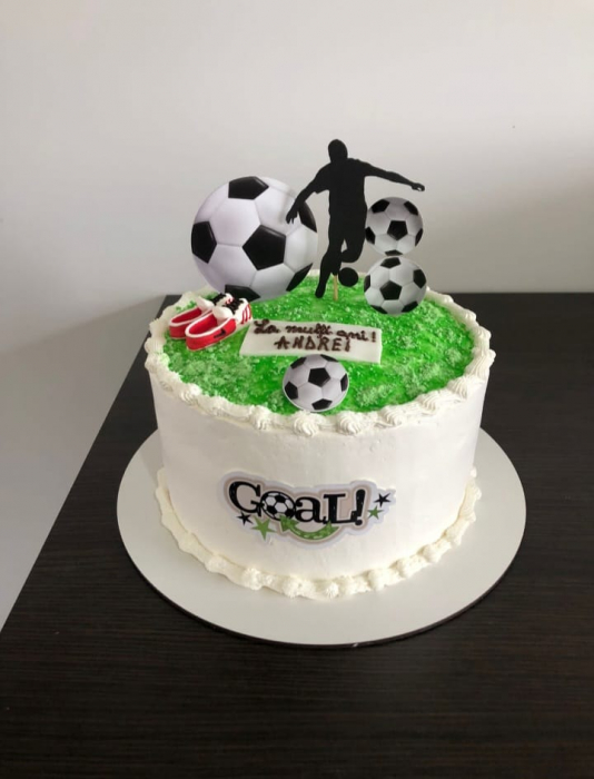 Decor De Tort Fotbalist