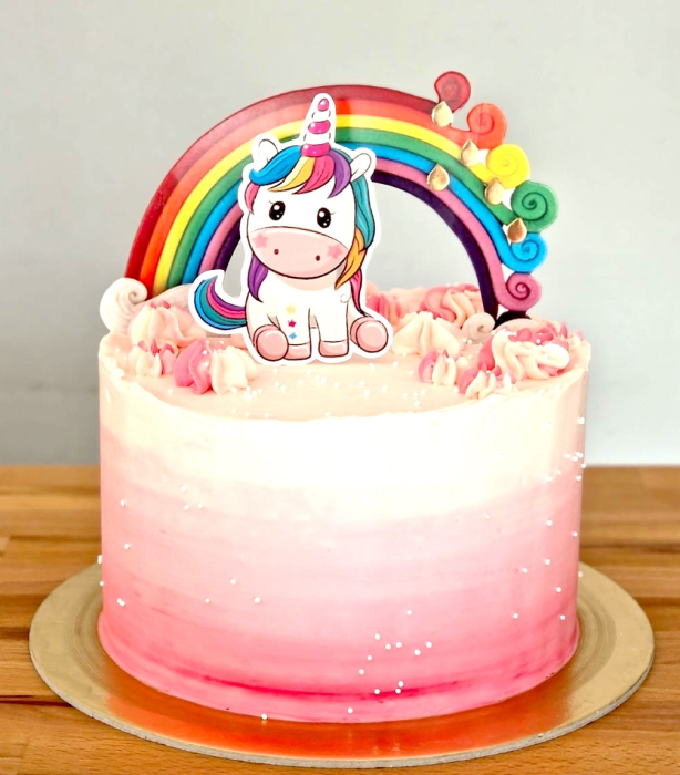 Topper curcubeu cu unicorn - Adamea [17]