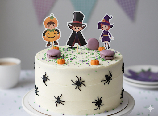Suita de toppere din carton pentru torturi de Halloween [2]