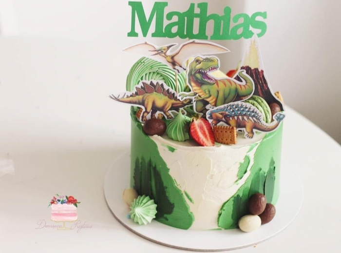 Suita de Toppere Dinozauri – Decor Tematic pentru Torturi și Candy Bar-uri [6]