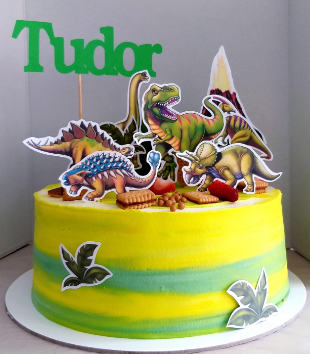 Suita de Toppere Dinozauri – Decor Tematic pentru Torturi și Candy Bar-uri [9]