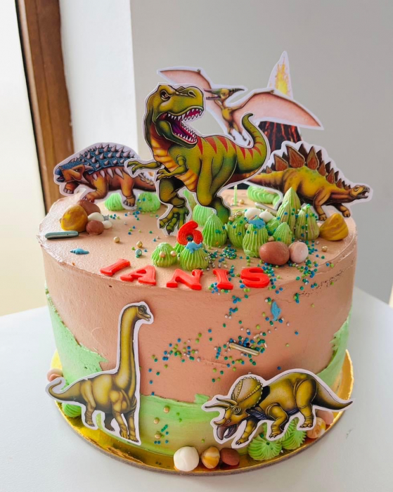 Suita de Toppere Dinozauri – Decor Tematic pentru Torturi și Candy Bar-uri [5]