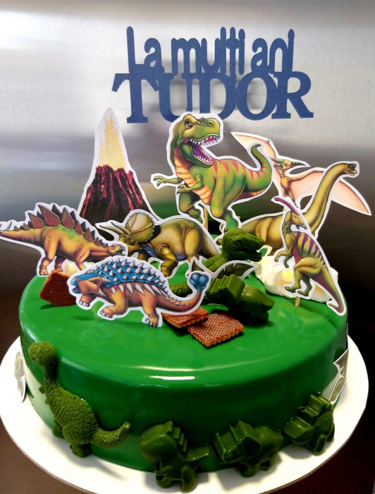 Suita de Toppere Dinozauri – Decor Tematic pentru Torturi și Candy Bar-uri [10]