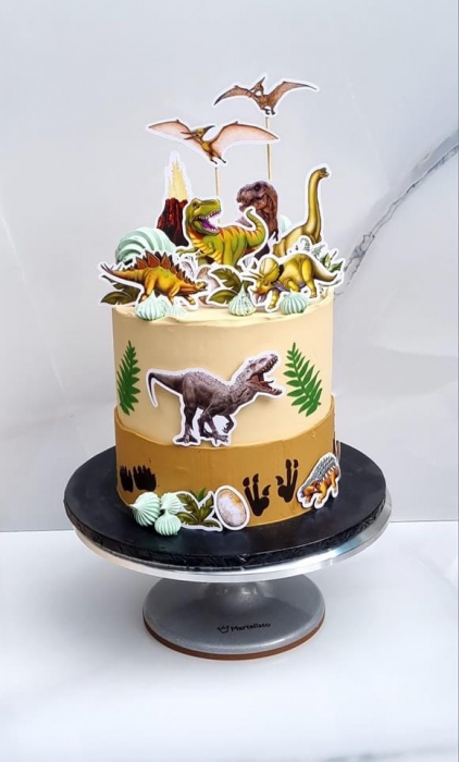 Suita de Toppere Dinozauri – Decor Tematic pentru Torturi și Candy Bar-uri [13]
