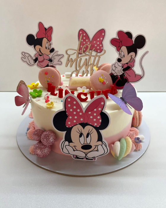 Suită de toppere tort cu Minnie [7]
