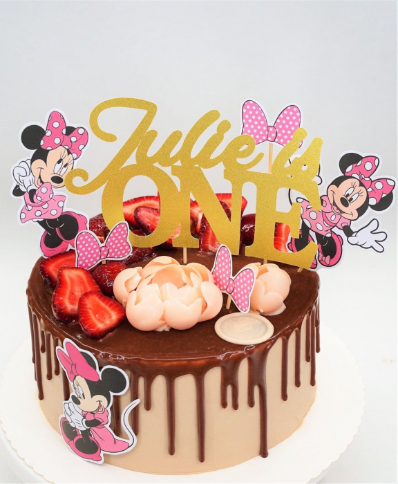 Suită de toppere tort cu Minnie [3]