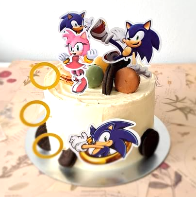 Suita toppere de tort cu Sonic [14]