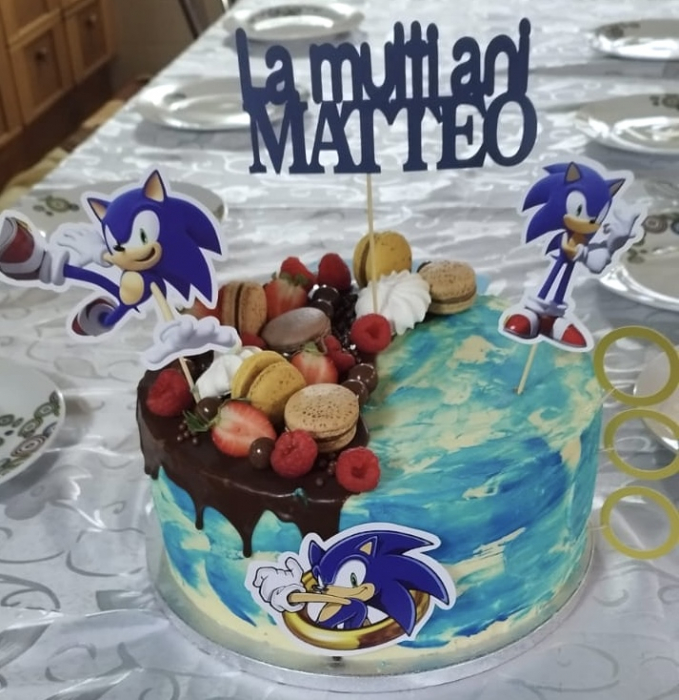 Suita toppere de tort cu Sonic [9]