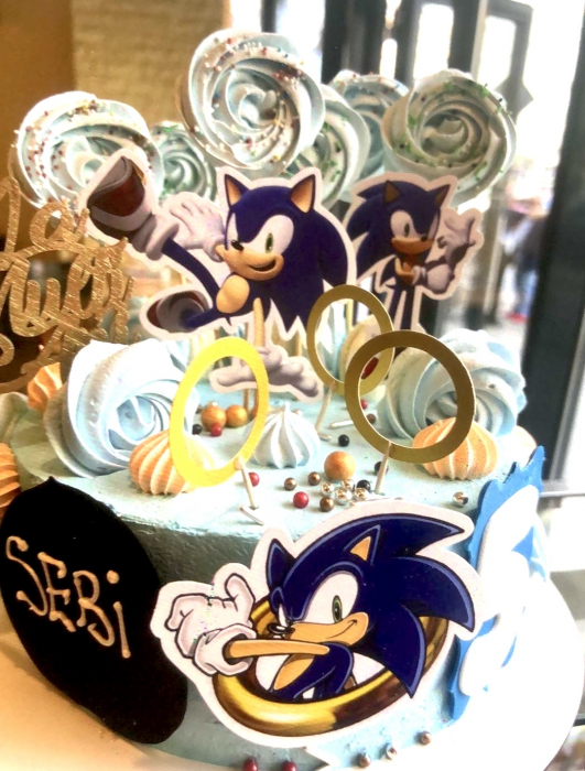 Suita toppere de tort cu Sonic [15]